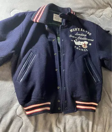 MENS BATSU 바시티 자켓 클리닝 완료 새상품급 빈티지