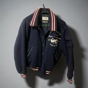 MENS BATSU 바시티 자켓 클리닝 완료 새상품급 빈티지