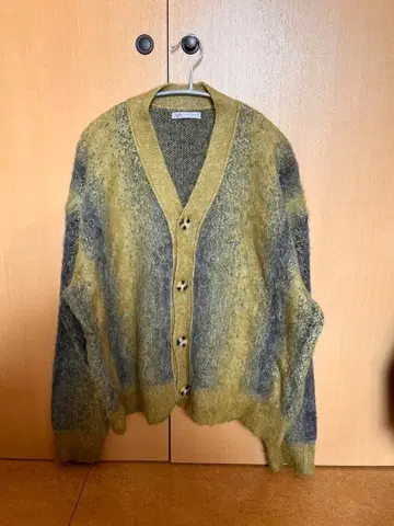 ZARA 텍스처 러쉬 피니시 가디건 M