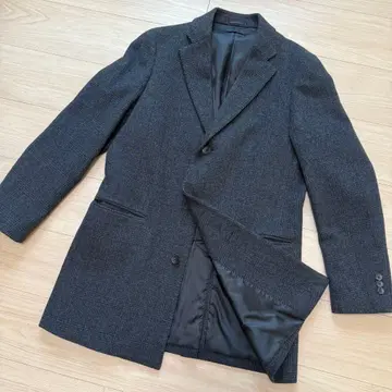 유니클로 울 캐시미어 체스터 코트