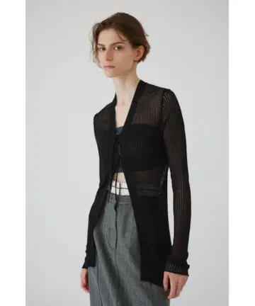 Semi long sheer tops RIM.ARK