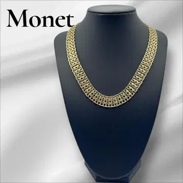 모네 목걸이 초커 골드 빈티지 Monet