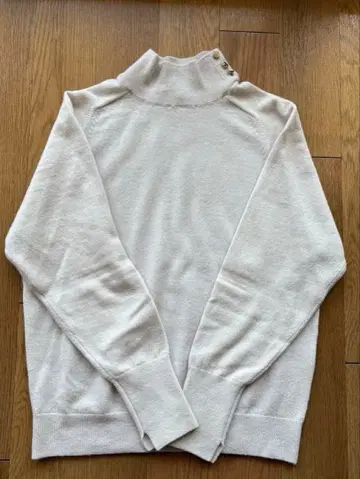 23구 하이넥 니트 38 베이지