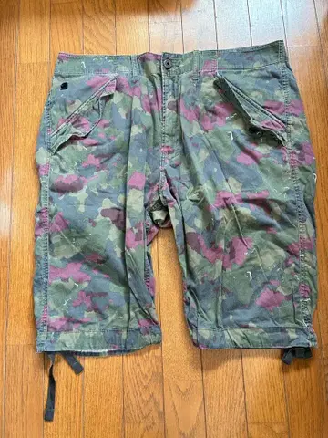 지스타 로우 카모플라쥬 숏팬츠 38