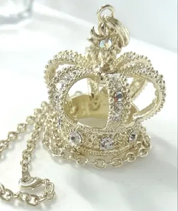 Metamorphose 수요일의 앨리스 빅 크라운 목걸이 지뢰 양산