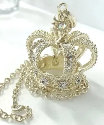 Metamorphose 수요일의 앨리스 빅 크라운 목걸이 지뢰 양산