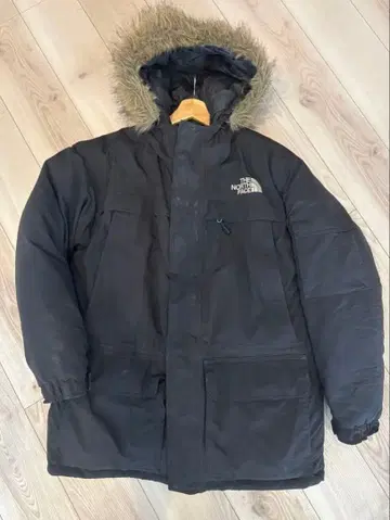 THE NORTH FACE 퍼 달린 다운 자켓