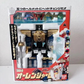 [레어] 플라스틱 모델 초력전대 오렌저 오렌저 로봇 박스 포함 골동품