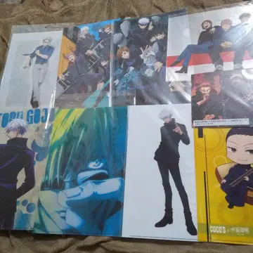 주술회전 클리어 파일 7개 + 추가 덤 1개 고죠 사토루 입장 특전