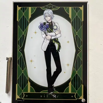 실버 아크릴 스탠드 벌스데이