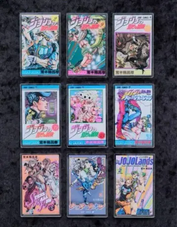 죠죠월드 코믹스 표지풍 아크릴 마그넷 컴프 세트