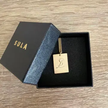 n.SSign 카즈타 SULA 플레이트 목걸이