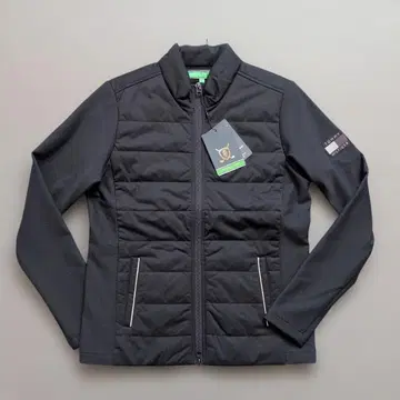[ 미사용 택 포함 ] 타미힐피거 골프 충전솜 풀 지퍼 자켓 네이비 S