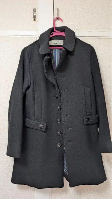 sunaokuwakara 블랙 롱 코트