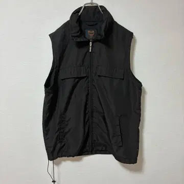 MCM 블랙 슬리브리스 베스트 남성용 M 사이즈