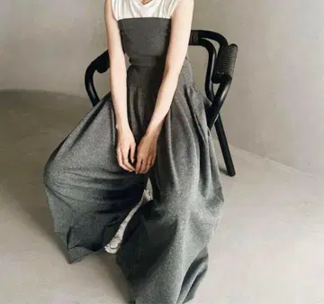 택 포함 새상품 에트레토쿄 2way 니트 볼륨 팬츠