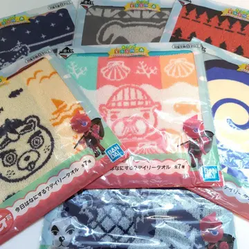 제일복권 모여봐요 동물의 숲 G상 핸드 타월 데일리 타월