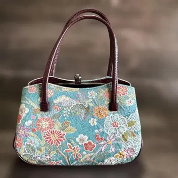 꽃무늬 일본 의류용 백 핸드백 기모노 백 적당한 크기