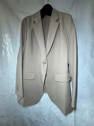 미사용 새상품 유니클로 베이지 테일러드 자켓 XXL