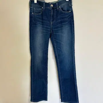 CARA O CRUZ 다크 블루 스트레이트 데님