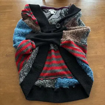 멀티 컬러 니트 가디건 gigot