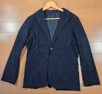 guyrover  얇은 소재 가는 골 코듀로이 자켓 이탈리아제