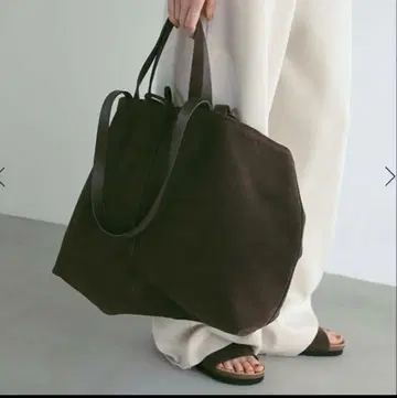 etretokyo 에트레도쿄 스웨이드 백 브라운