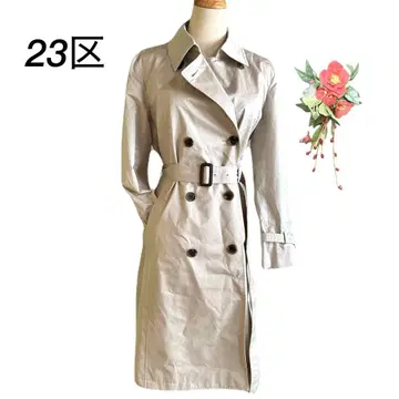 23구 트렌치코트 롱 오버사이즈 L~XL 벨트 포함 더블