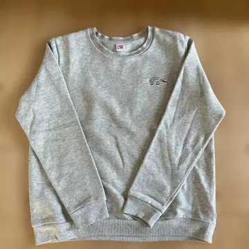 LACOSTE 그레이 맨투맨 L 사이즈