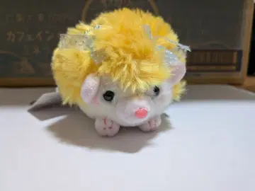 고슴도치 모양 봉제 인형 옐로우 컬러