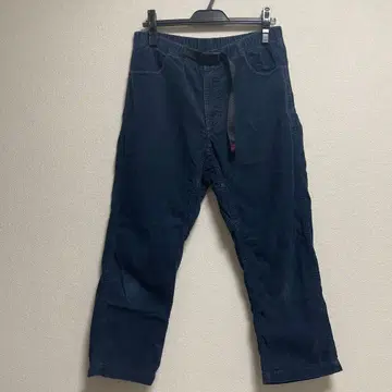 [그라미치] 코듀로이 크롭 팬츠/네이비/남성용 M