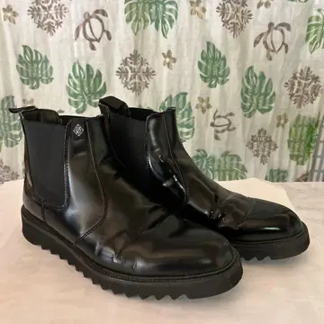 블랙 사이드 고어 부츠 남성용