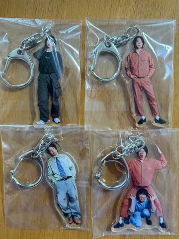 후스야 결성 10주년 복권 아크릴 키링