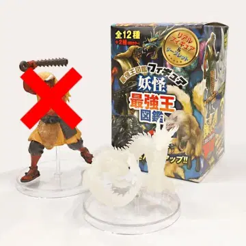 요괴 최강왕 도감 피규어 용신 무채색 축광