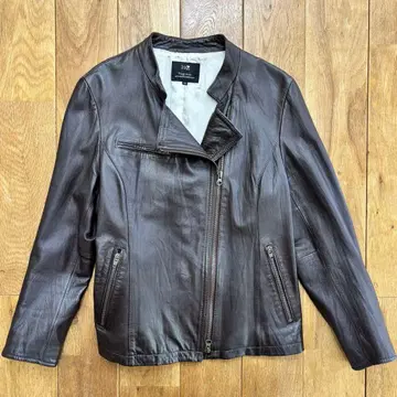 23구 더블 라이더스 자켓 노카라 양가죽 2XL 44