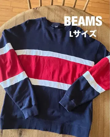 BEAMS L 사이즈 맨투맨