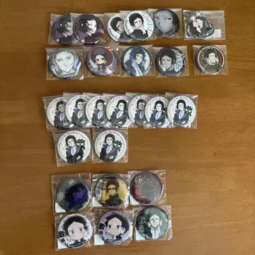 문호 스트레이독스 아쿠타가와 류노스케 캔뱃지 묶음 판매