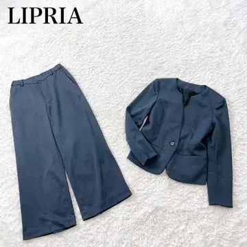 새상품급 리플리아 노카라 팬츠 수트 셋업 워셔블 최근 모델