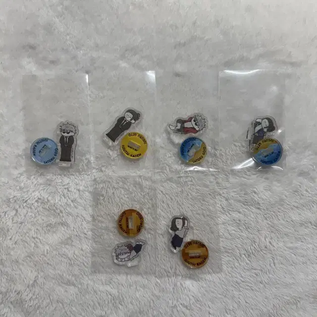 주술회전 고죠 게토 플라자 로프트 지로리 오야스미시마스 미니 아크릴스탠드