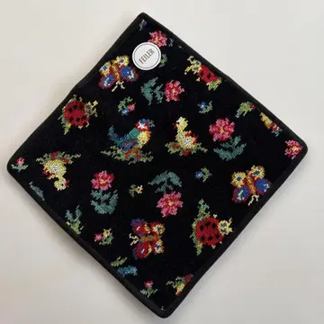 새상품 [ FEILER ] 페이러 하이디 신유르 직조 손수건 블랙