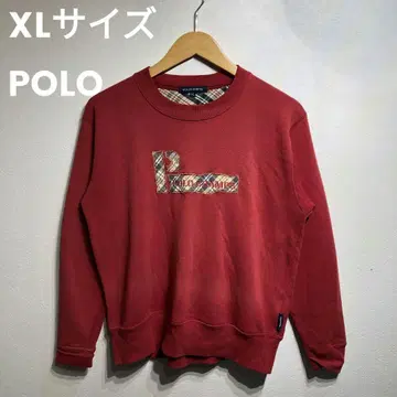 POLO CHAMPS *레드 자수 맨투맨