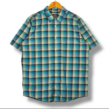 Patagonia 파타고니아 페즈먼 셔츠 체크 파랑 옴브레