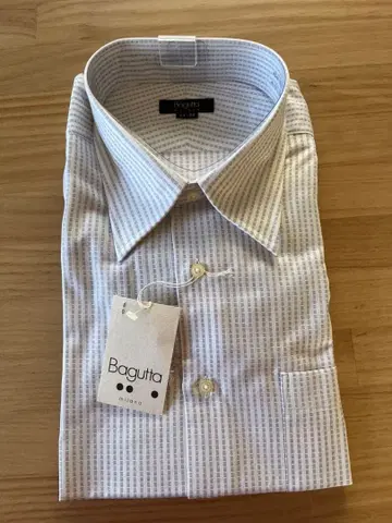 SALE!! Bagutta 스트라이프 긴팔 와이셔츠 42-88