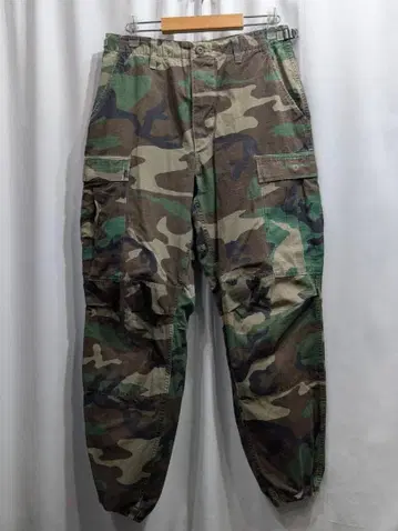 90년대 미군 컴뱃 팬츠 트라우저 카모플라쥬 M 사이즈 상당