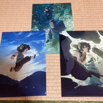 라샤오헤이 전기 2 A4 클리어 파일 3종 세트