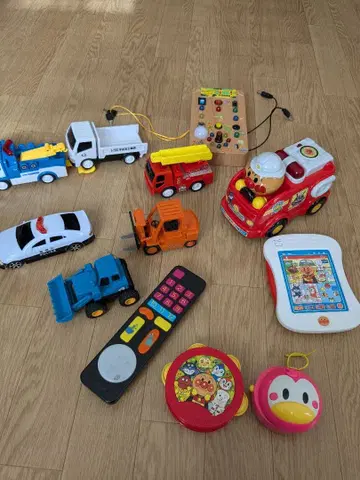 완구 세트 호빵맨 탈것 소리 나는 완구