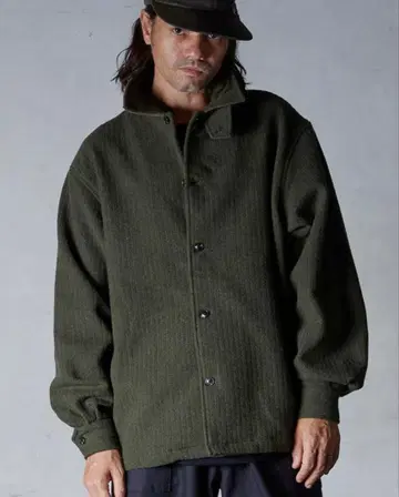 새상품급 EGO TRIPPING 에고 트리핑 / 울 CPO 셔츠