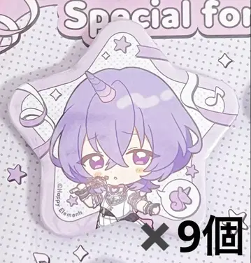 9개 세트 유메 With ThanX 캔뱃지 에스프리 감사제