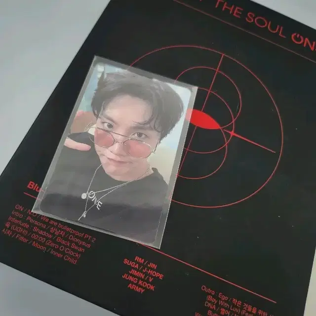 방탄 맵솔콘 블루레이 호석포카