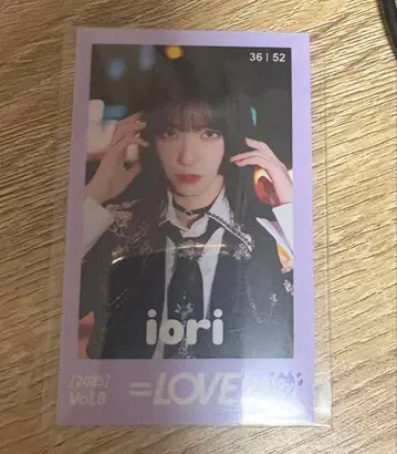 노구치 이오리 미니 포토 카드 저주해 저주해